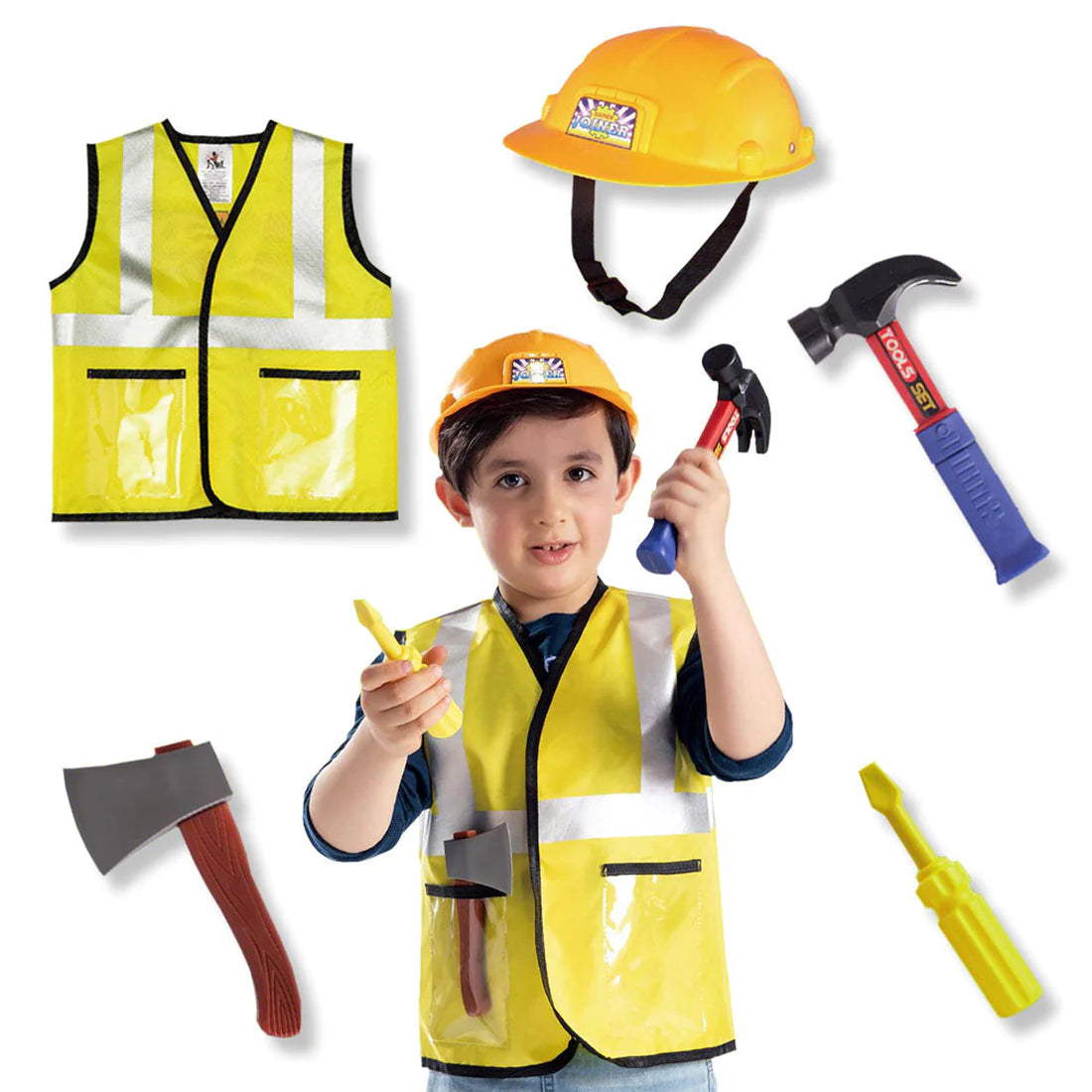 Kids Engineer Costume Set