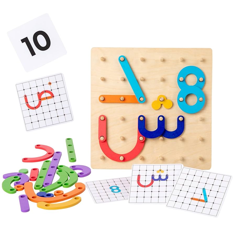 Arabic Letters Wooden Learning Board