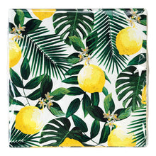Tropical Palm Lemon Napkins