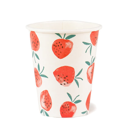 Strawberry Fields Cups 8 pcs